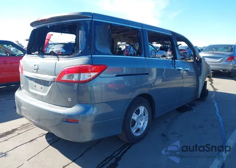 2012 Nissan Quest S из США, поврежденный, VIN JN8AE2KP6C9032905